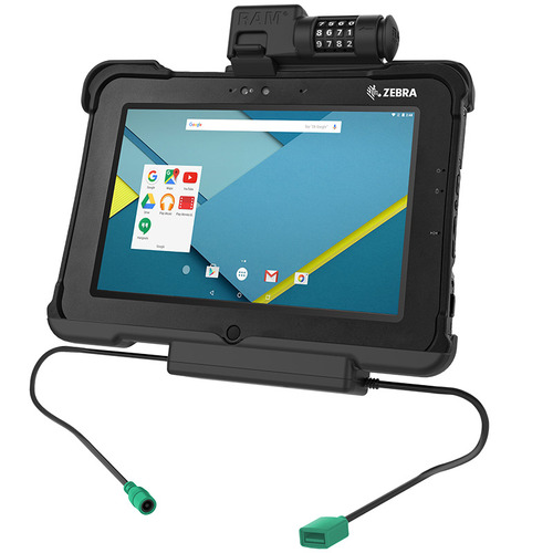 GDS Combo-Locking Powered Dual USB Dock Zebra XSLATE L10