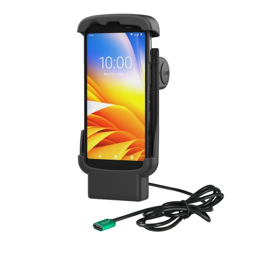Form-Fit USB-C Dock for Zebra TC22 TC27 without Boot