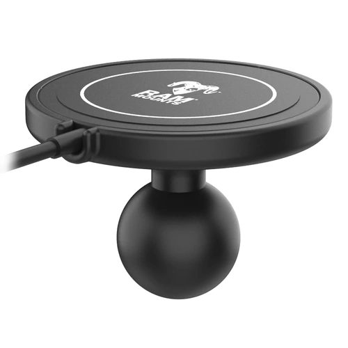 B-Sized Ball Adapter with RAM Qi2 15W Wireless Charger
