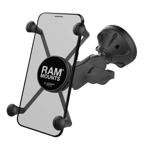 X-Grip UN10 Large Phone Mount Plastic Short Arm Suction Cup Base