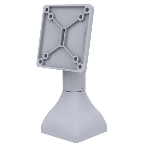 7" Pedestal Mount with 100mm and 75mm VESA Patterns Grey